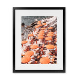 Shop One Fire Club I Photo Art Print-Amalfi Coast Italy, Coastal, Orange, Photography, Portrait, View All-framed poster wall decor artwork