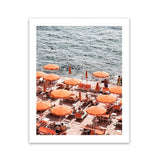Shop One Fire Club II Photo Art Print-Amalfi Coast Italy, Coastal, Orange, Photography, Portrait, View All-framed poster wall decor artwork