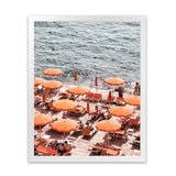 Shop One Fire Club II Photo Art Print-Amalfi Coast Italy, Coastal, Orange, Photography, Portrait, View All-framed poster wall decor artwork
