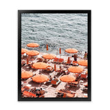 Shop One Fire Club II Photo Art Print-Amalfi Coast Italy, Coastal, Orange, Photography, Portrait, View All-framed poster wall decor artwork