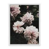 Shop Oriental Garden Canvas Art Print-Black, Botanicals, Florals, Green, Hamptons, Pink, Portrait, View All-framed wall decor artwork