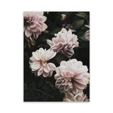 Shop Oriental Garden Canvas Art Print-Black, Botanicals, Florals, Green, Hamptons, Pink, Portrait, View All-framed wall decor artwork