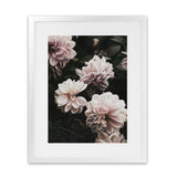 Shop Oriental Garden Art Print-Black, Botanicals, Florals, Green, Hamptons, Pink, Portrait, View All-framed painted poster wall decor artwork