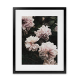 Shop Oriental Garden Art Print-Black, Botanicals, Florals, Green, Hamptons, Pink, Portrait, View All-framed painted poster wall decor artwork