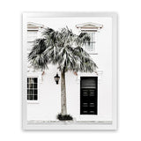 Shop Palm House II Photo Art Print-Boho, Coastal, Green, Hamptons, Photography, Portrait, Tropical, View All, White-framed poster wall decor artwork