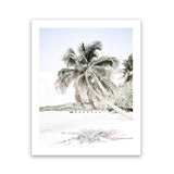 Shop Palm Shadow Photo Art Print-Boho, Coastal, Green, Hamptons, Photography, Portrait, Tropical, View All-framed poster wall decor artwork