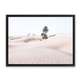 Shop Pastel Desert II Photo Canvas Art Print-Boho, Landscape, Moroccan Days, Neutrals, Photography, Photography Canvas Prints, Pink, Tropical, View All-framed wall decor artwork