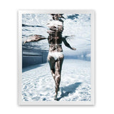 Shop Pool Days Photo Art Print-Blue, People, Photography, Portrait, View All-framed poster wall decor artwork