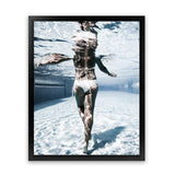 Shop Pool Days Photo Art Print-Blue, People, Photography, Portrait, View All-framed poster wall decor artwork