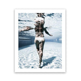 Shop Pool Days Photo Art Print-Blue, People, Photography, Portrait, View All-framed poster wall decor artwork