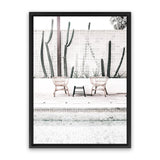 Shop Poolside in Mexico Photo Canvas Art Print-Boho, Neutrals, Photography, Photography Canvas Prints, Portrait, Tropical, View All-framed wall decor artwork