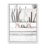 Shop Poolside in Mexico Photo Canvas Art Print-Boho, Neutrals, Photography, Photography Canvas Prints, Portrait, Tropical, View All-framed wall decor artwork