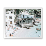 Shop Ristorante Ciro I Photo Art Print-Amalfi Coast Italy, Blue, Coastal, Green, Landscape, Photography, Tropical, View All-framed poster wall decor artwork