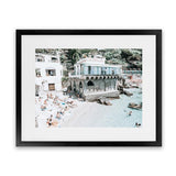 Shop Ristorante Ciro I Photo Art Print-Amalfi Coast Italy, Blue, Coastal, Green, Landscape, Photography, Tropical, View All-framed poster wall decor artwork