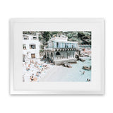 Shop Ristorante Ciro I Photo Art Print-Amalfi Coast Italy, Blue, Coastal, Green, Landscape, Photography, Tropical, View All-framed poster wall decor artwork