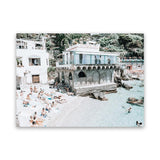 Shop Ristorante Ciro I Photo Canvas Art Print-Amalfi Coast Italy, Blue, Coastal, Green, Landscape, Photography, Photography Canvas Prints, Tropical, View All-framed wall decor artwork