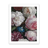Shop Romantic Floral Art Print-Botanicals, Florals, Hamptons, Pink, Portrait, View All-framed painted poster wall decor artwork