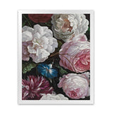 Shop Romantic Floral Art Print-Botanicals, Florals, Hamptons, Pink, Portrait, View All-framed painted poster wall decor artwork
