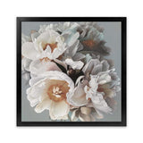 Shop Spring Bouquet II (Square) Art Print-Botanicals, Florals, Grey, Hamptons, Square, View All, White-framed painted poster wall decor artwork