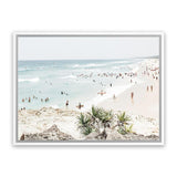 Shop Stradbroke Island I Photo Canvas Art Print-Blue, Coastal, Landscape, Neutrals, Photography, Photography Canvas Prints, Tropical, View All-framed wall decor artwork