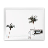 Shop Summer Roadtrip Photo Art Print-Boho, Landscape, Nature, Photography, Tropical, View All, White-framed poster wall decor artwork