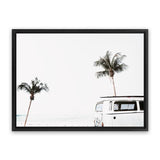 Shop Summer Roadtrip Photo Canvas Art Print-Boho, Landscape, Photography, Photography Canvas Prints, Tropical, View All, White-framed wall decor artwork