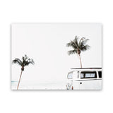 Shop Summer Roadtrip Photo Canvas Art Print-Boho, Landscape, Photography, Photography Canvas Prints, Tropical, View All, White-framed wall decor artwork
