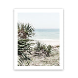 Shop Wategos Beach IV Photo Art Print-Boho, Coastal, Green, Photography, Portrait, Tropical, View All-framed poster wall decor artwork