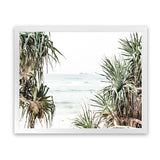 Shop Wategos Views Photo Art Print-Boho, Coastal, Green, Landscape, Nature, Photography, Tropical, View All-framed poster wall decor artwork