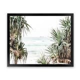 Shop Wategos Views Photo Art Print-Boho, Coastal, Green, Landscape, Nature, Photography, Tropical, View All-framed poster wall decor artwork