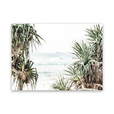 Shop Wategos Views Photo Canvas Art Print-Boho, Coastal, Green, Landscape, Nature, Photography, Photography Canvas Prints, Tropical, View All-framed wall decor artwork