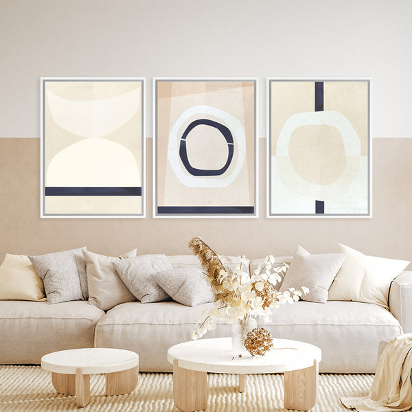 Shop Ecstatic II Canvas Art Print-Abstract, Neutrals, PC, Portrait, Rectangle, View All-framed wall decor artwork