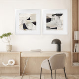 Shop High 1 (Square) Art Print-Abstract, Dan Hobday, Neutrals, Square, View All-framed painted poster wall decor artwork