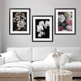 Shop Romantic Floral Art Print-Botanicals, Florals, Hamptons, Pink, Portrait, View All-framed painted poster wall decor artwork