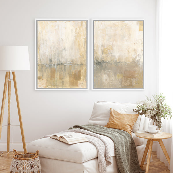 Shop Morning Light I Canvas Art Print-Abstract, Neutrals, Portrait, Rectangle, View All, WA-framed wall decor artwork