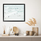 Shop Byron Swimmers Photo Art Print-Boho, Coastal, Landscape, Neutrals, People, Photography, Tropical, View All-framed poster wall decor artwork