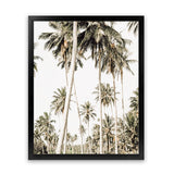 Shop Coconut Palm Plantation Photo Art Print-Boho, Botanicals, Coastal, Green, Photography, Portrait, Tropical, View All-framed poster wall decor artwork