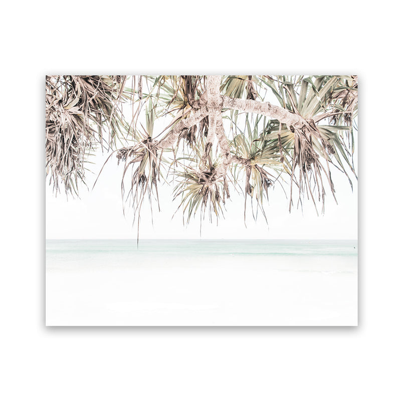Shop Island Summer Photo Art Print-Boho, Botanicals, Coastal, Green, Landscape, Photography, View All, White-framed poster wall decor artwork