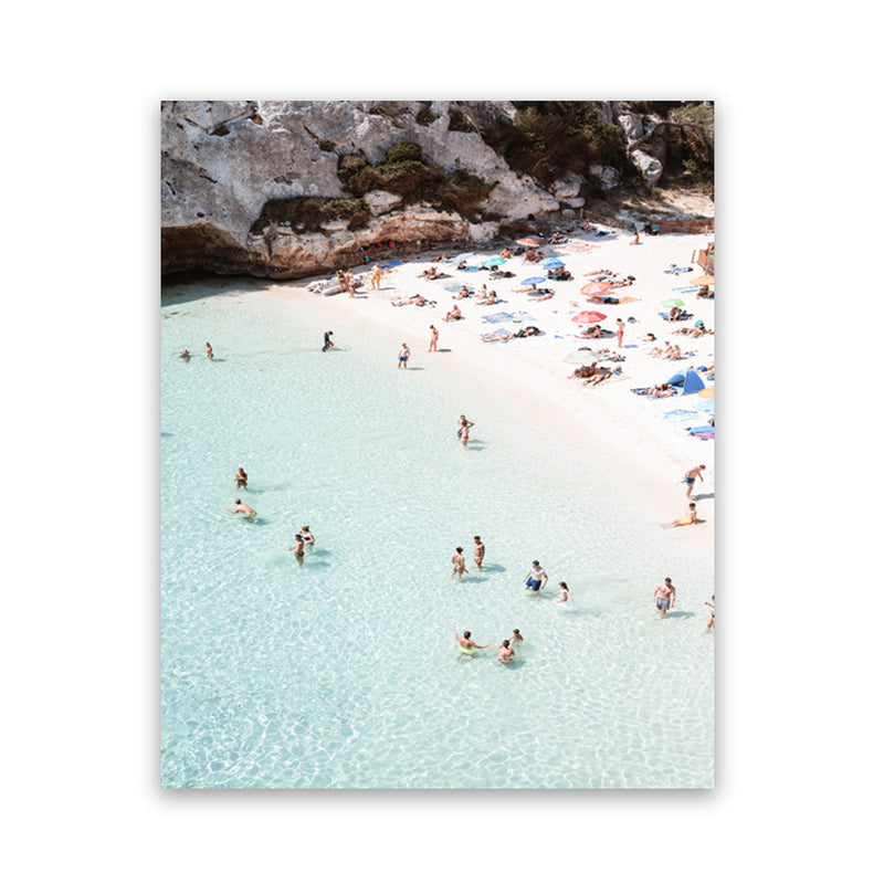 Shop Summer in Italy III Photo Art Print-Amalfi Coast Italy, Blue, Boho, Coastal, Green, Photography, Portrait, Tropical, View All-framed poster wall decor artwork