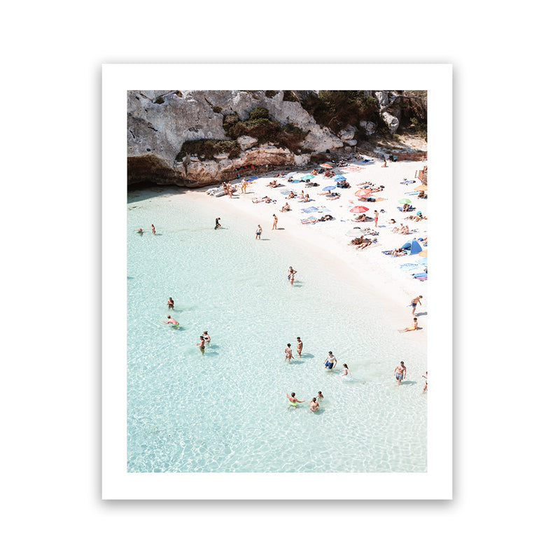 Shop Summer in Italy III Photo Art Print-Amalfi Coast Italy, Blue, Boho, Coastal, Green, Photography, Portrait, Tropical, View All-framed poster wall decor artwork
