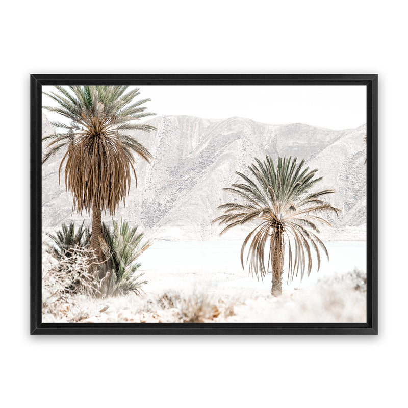 Shop Palm Valley Photo Canvas Art Print-Boho, Botanicals, Coastal, Green, Landscape, Moroccan Days, Neutrals, Photography, Photography Canvas Prints, View All-framed wall decor artwork