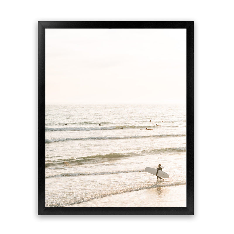 Shop Going Surfing Photo Art Print-Coastal, Neutrals, Photography, Portrait, View All-framed poster wall decor artwork