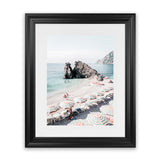 Shop Monterosso Italy II Photo Art Print-Amalfi Coast Italy, Blue, Coastal, Green, Photography, Portrait, Tropical, View All-framed poster wall decor artwork