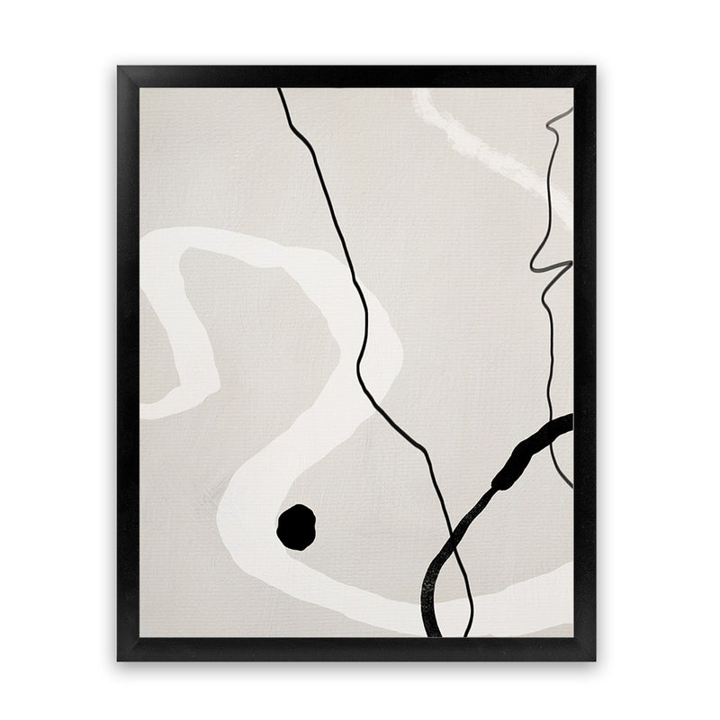 Shop Abstract Forms I Art Print-Abstract, Boho, Neutrals, Portrait, View All-framed painted poster wall decor artwork