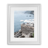 Shop La Dolce Vita II Photo Art Print-Amalfi Coast Italy, Blue, Coastal, Photography, Portrait, View All-framed poster wall decor artwork