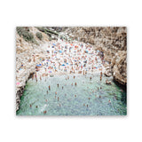 Shop Polignano A Mare From Above I Photo Art Print-Amalfi Coast Italy, Blue, Brown, Coastal, Green, Landscape, People, Photography, Tropical, View All-framed poster wall decor artwork