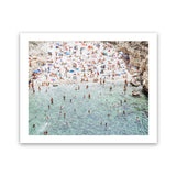 Shop Polignano A Mare From Above II Photo Art Print-Amalfi Coast Italy, Blue, Coastal, Green, Landscape, Neutrals, People, Photography, Tropical, View All-framed poster wall decor artwork