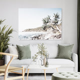 Shop Noosa Bay I Photo Canvas Art Print-Boho, Coastal, Greece, Landscape, Neutrals, Photography, Photography Canvas Prints, View All, White-framed wall decor artwork