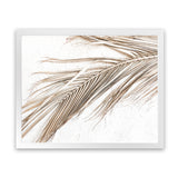 Shop Dried Palm Leaf I Photo Art Print-Boho, Brown, Coastal, Landscape, Neutrals, Photography, Tropical, View All, White-framed poster wall decor artwork
