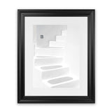 Shop Santorini White Steps I Photo Art Print-Coastal, Greece, Photography, Portrait, View All, White-framed poster wall decor artwork